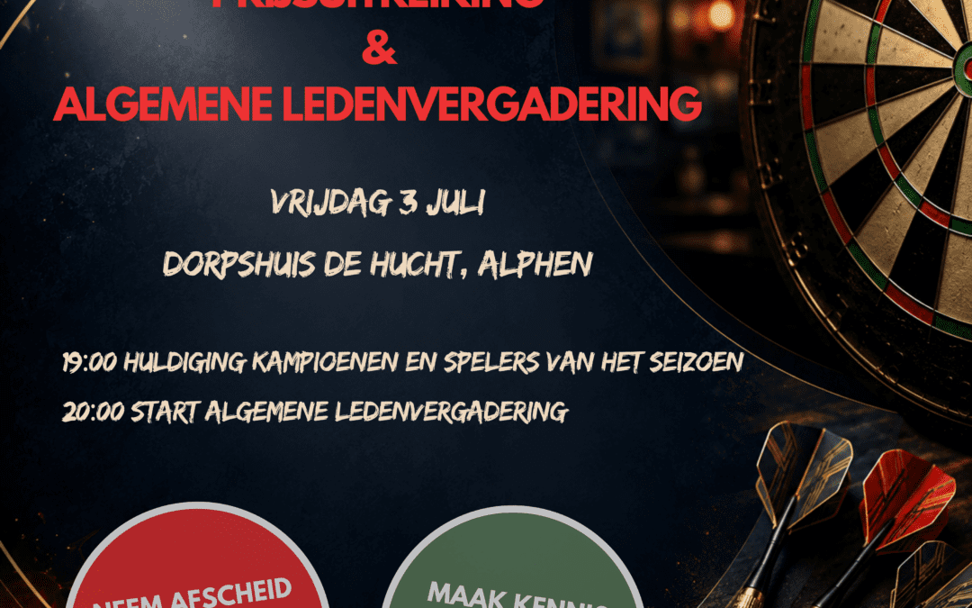 Uitnodiging ALV 3 juli 2026